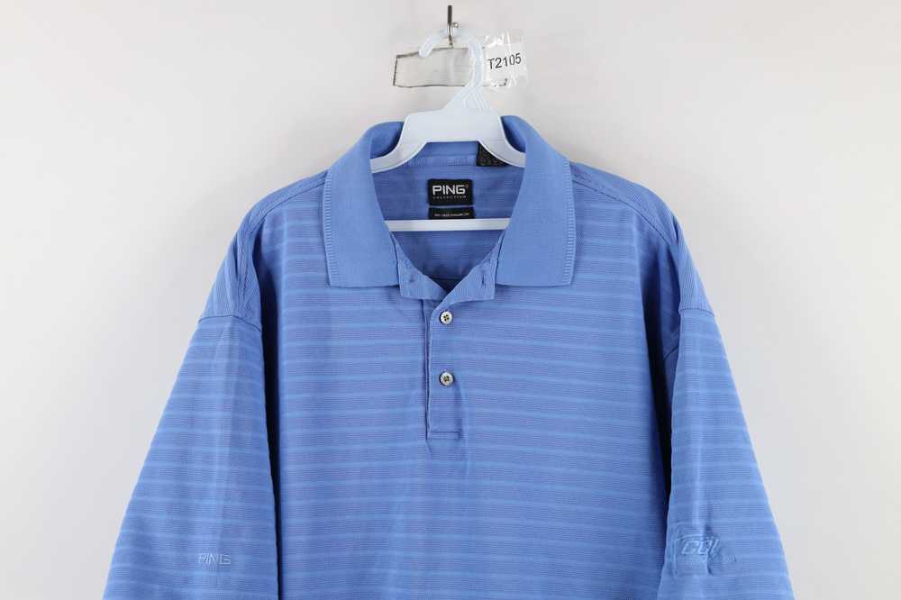 Ping × Vintage Vintage 90s Ping Golf Ribbed Knit … - image 2