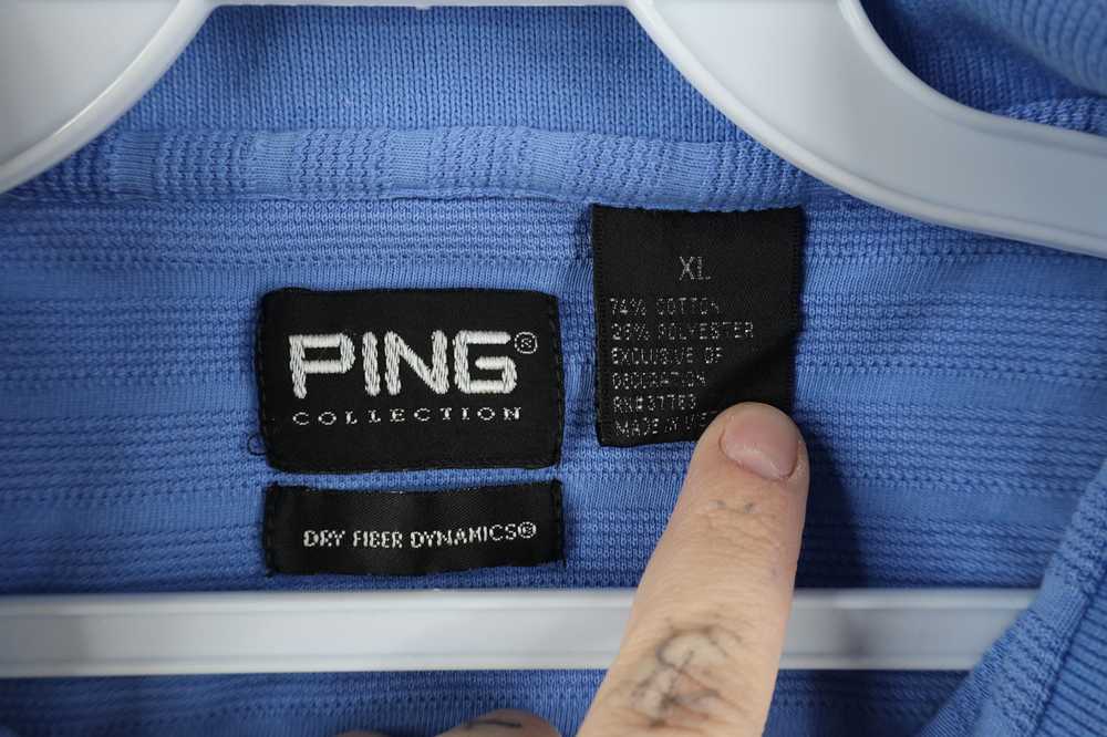 Ping × Vintage Vintage 90s Ping Golf Ribbed Knit … - image 9