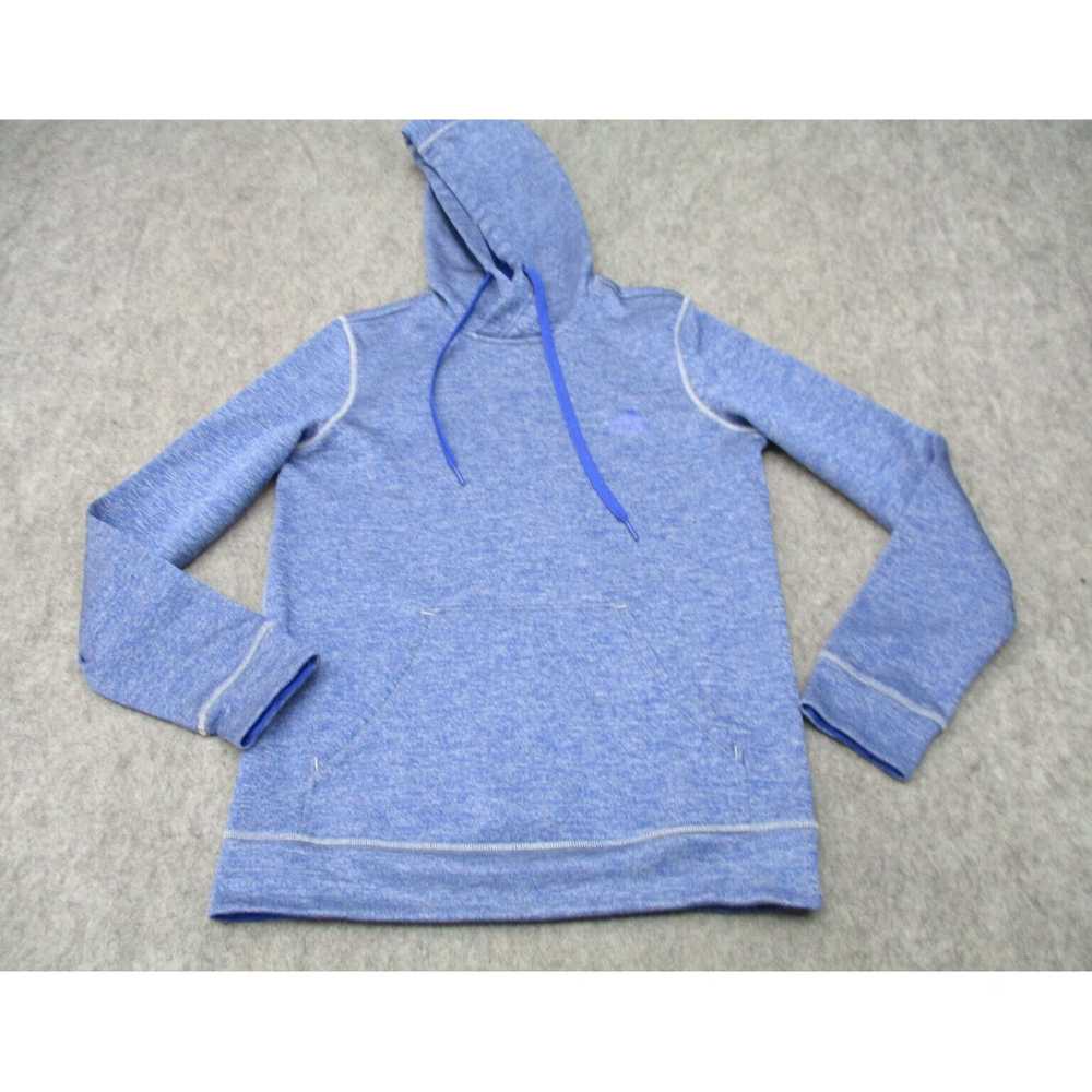 Adidas Blue Heather Mens Small Pullover Hooded Ho… - image 1