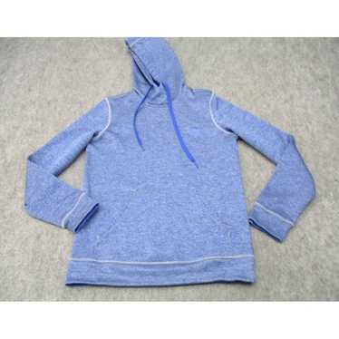 Adidas Blue Heather Mens Small Pullover Hooded Ho… - image 1