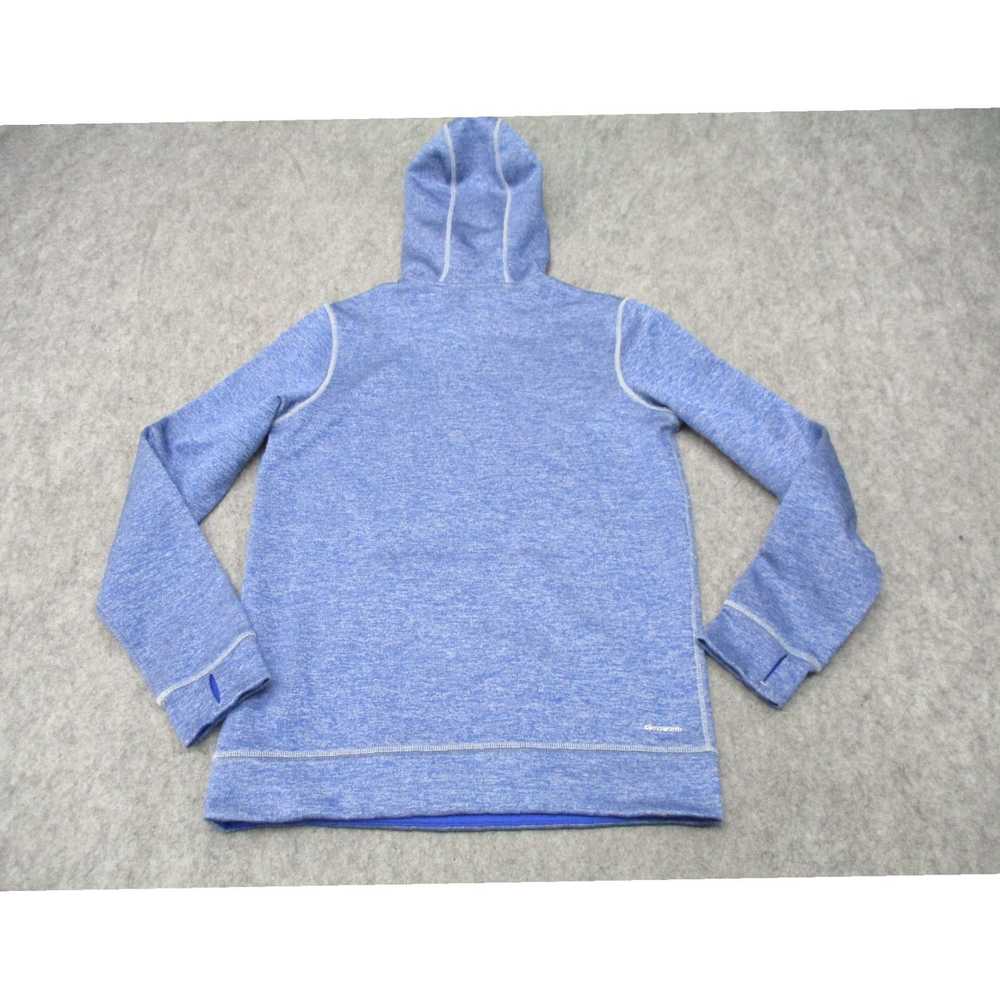 Adidas Blue Heather Mens Small Pullover Hooded Ho… - image 5