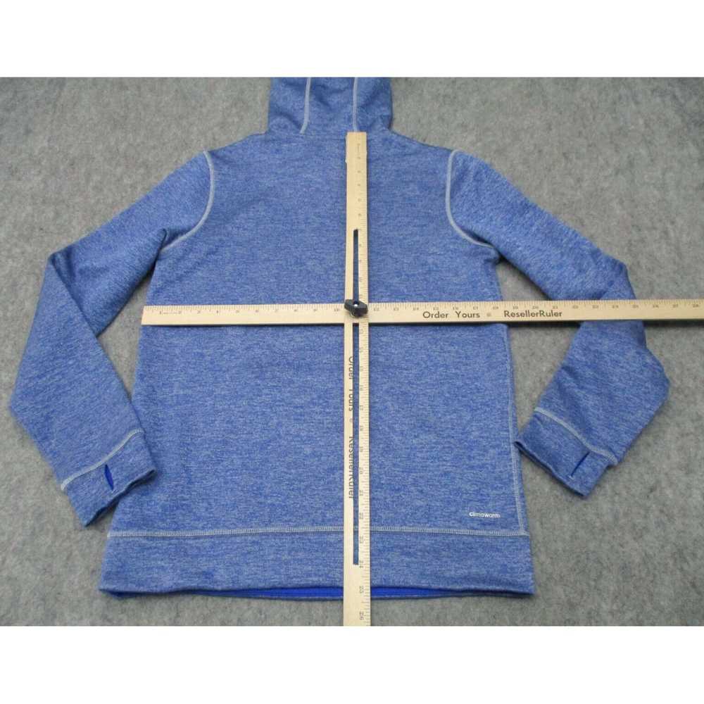 Adidas Blue Heather Mens Small Pullover Hooded Ho… - image 6