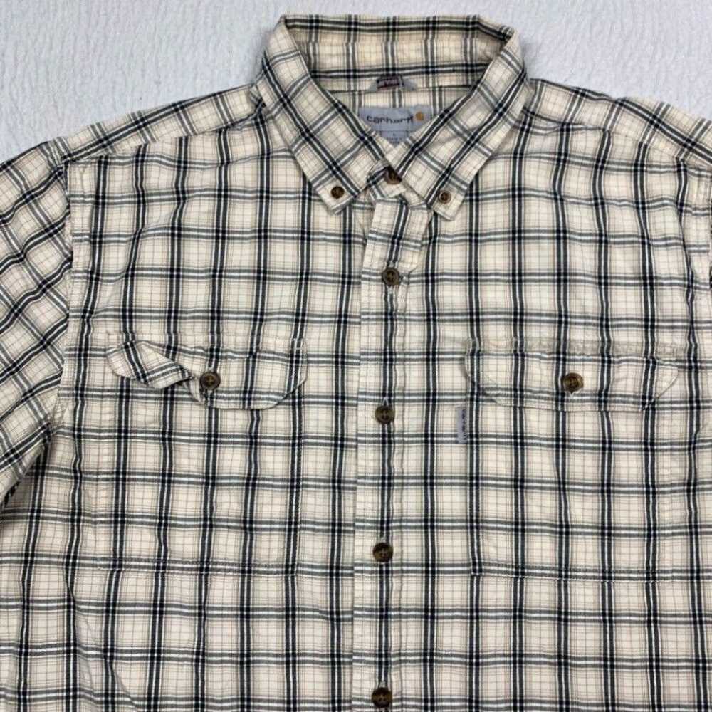 Carhartt Carhartt Relaxed Fit Shirt Mens Large Be… - image 2