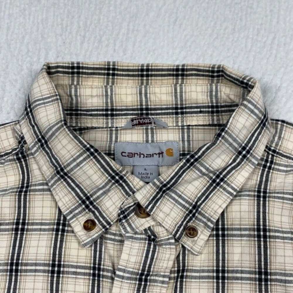 Carhartt Carhartt Relaxed Fit Shirt Mens Large Be… - image 3