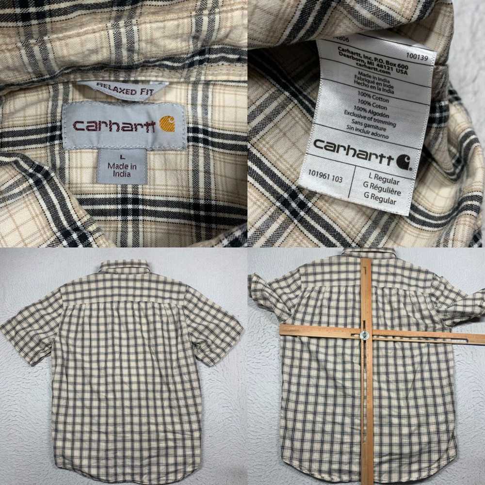 Carhartt Carhartt Relaxed Fit Shirt Mens Large Be… - image 4