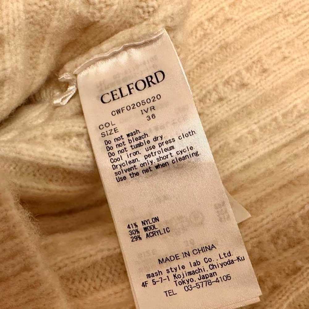 CELFORD Knit Vest Layered Dress. - image 10