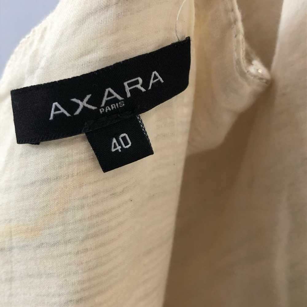 Axara Paris Linen Blend Faux Wrap Cocktail Dress … - image 2