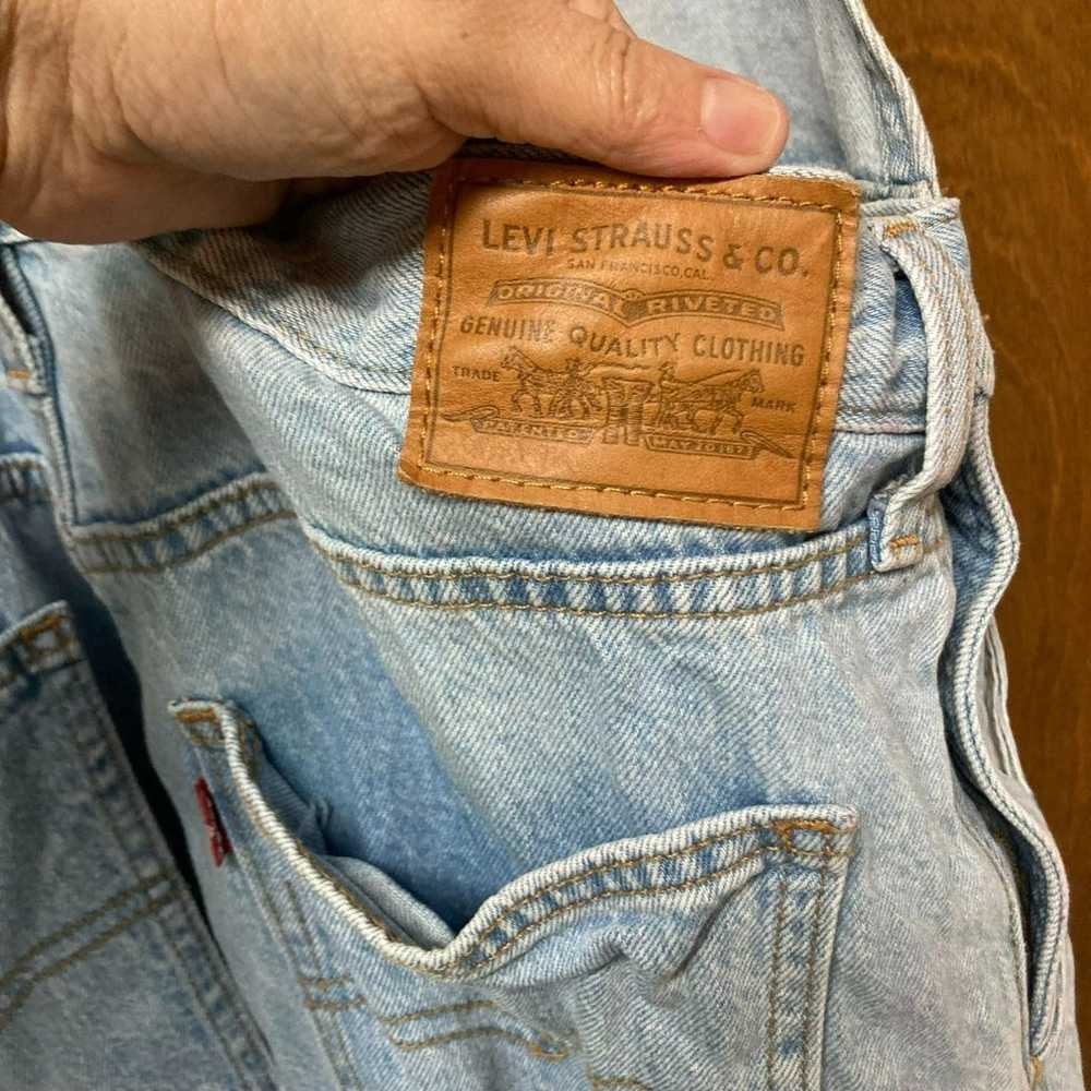 Levis Y2K Retro Overalls Size Large - image 3