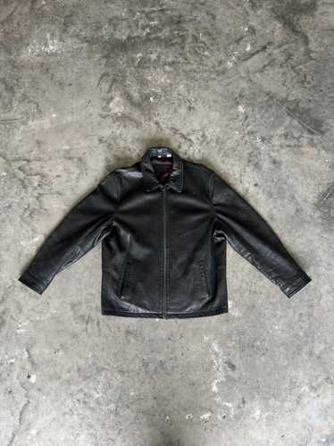 Alfani Black leather jacket