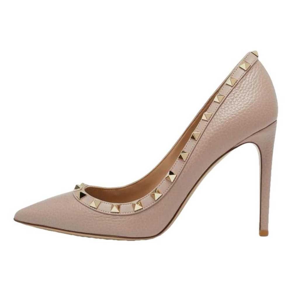 Valentino Garavani Rockstud leather heels - image 1