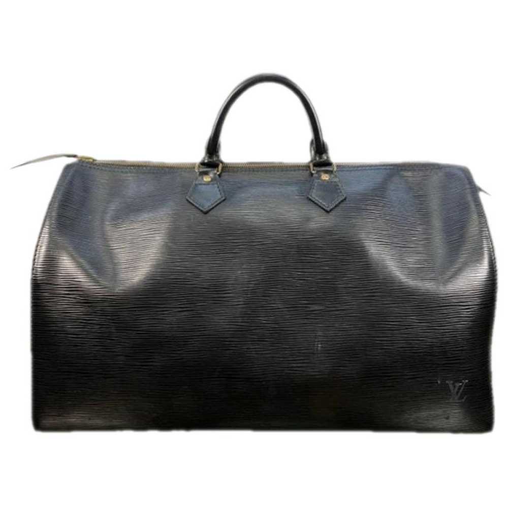 Louis Vuitton Keepall leather travel bag - image 1