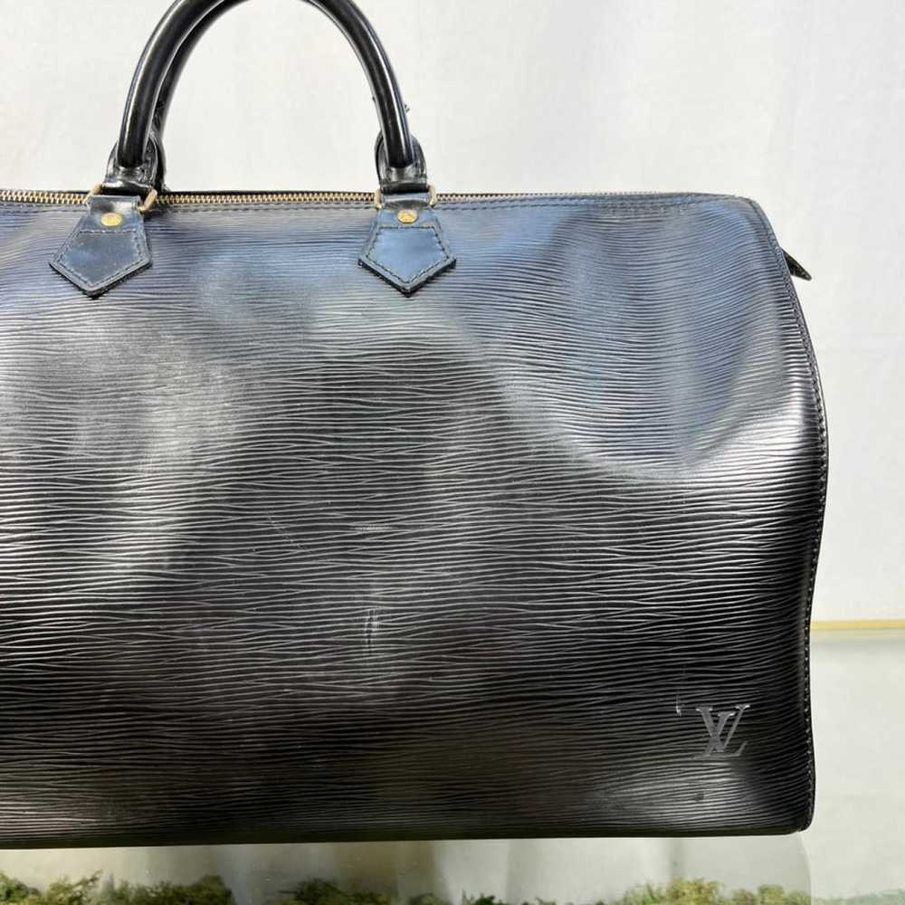 Louis Vuitton Keepall leather travel bag - image 4