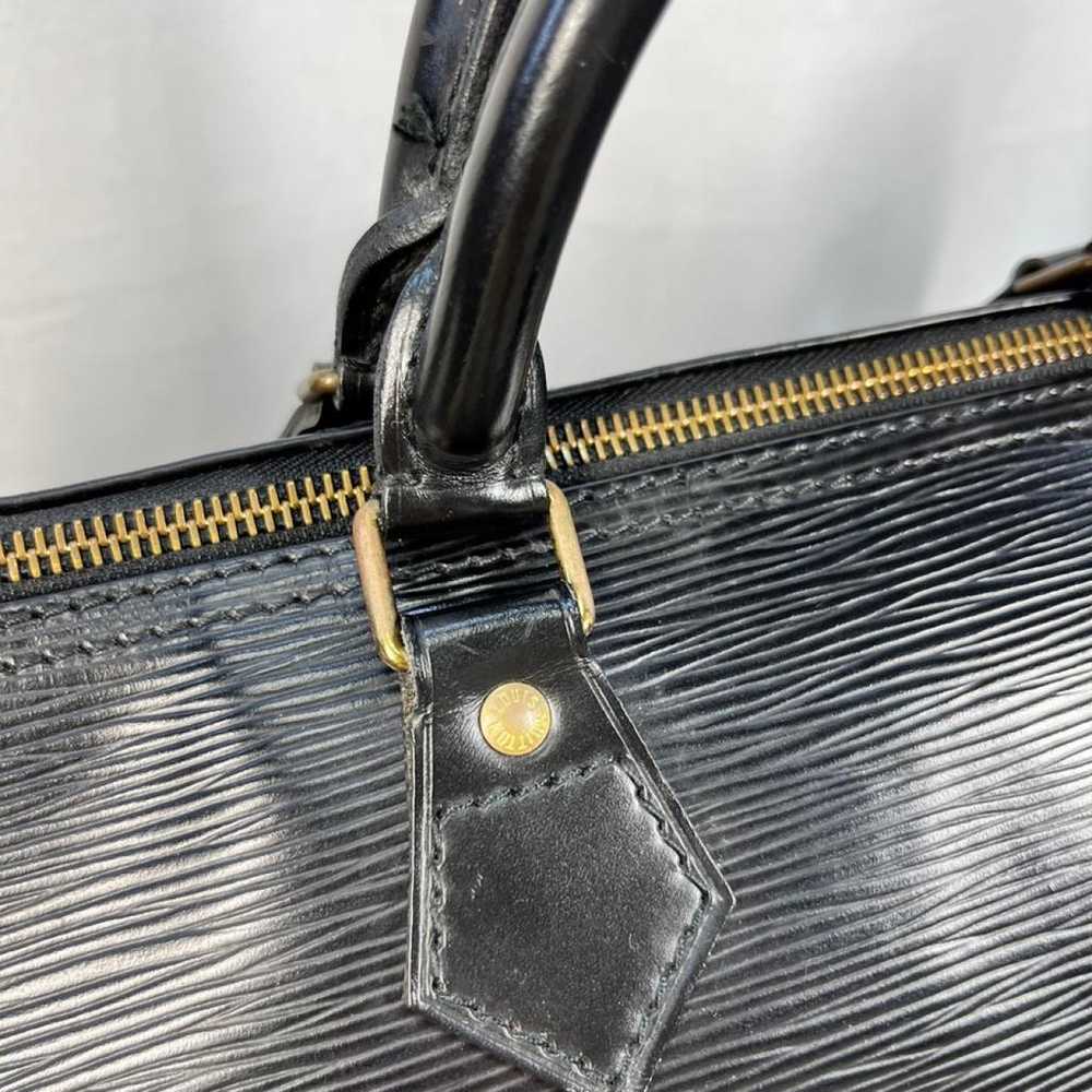 Louis Vuitton Keepall leather travel bag - image 7