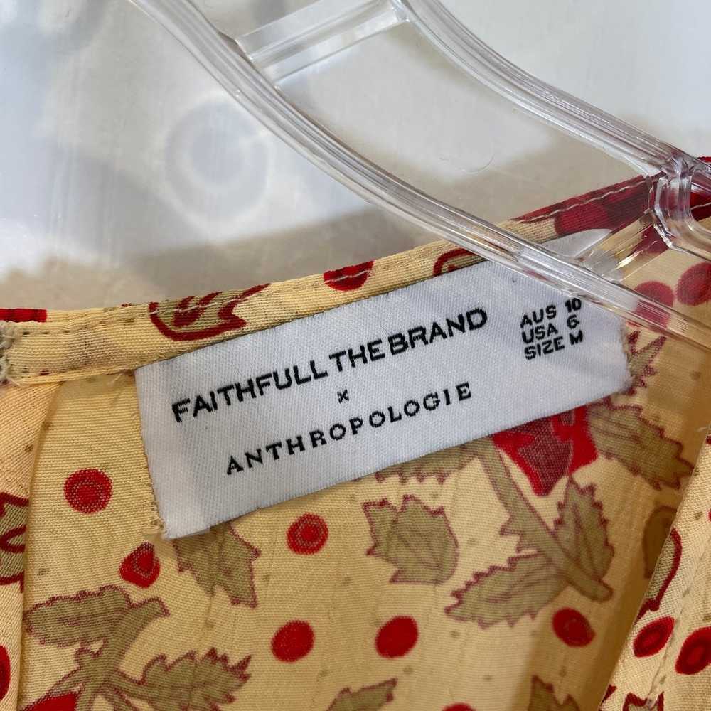 Faithfull the Brand x Anthropologie Melia Dress M… - image 3