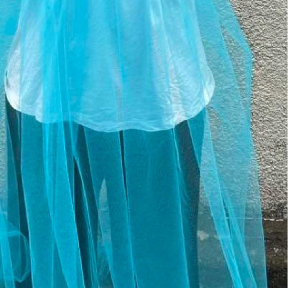 【Handmade item】Light Blue Tulle Dress - image 3