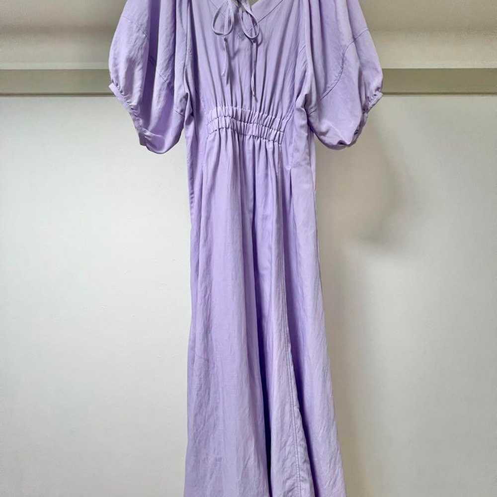 and couture Flare One-piece Dress Purple Lavender. - image 2