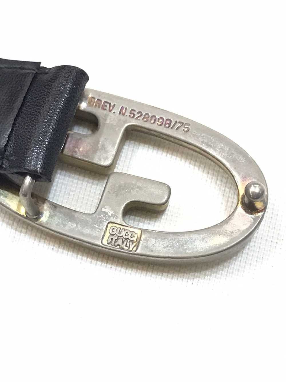 Gucci × Vintage VINTAGE GUCCI ITALY LEATHER BELT … - image 5