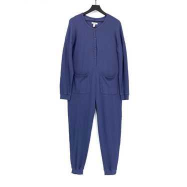 MADEWELL Waffle Knit Union Suit One-Piece Pajamas 