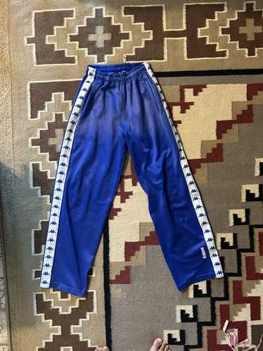 Kappa Kappa mens vintage 90s blue trackpants botto