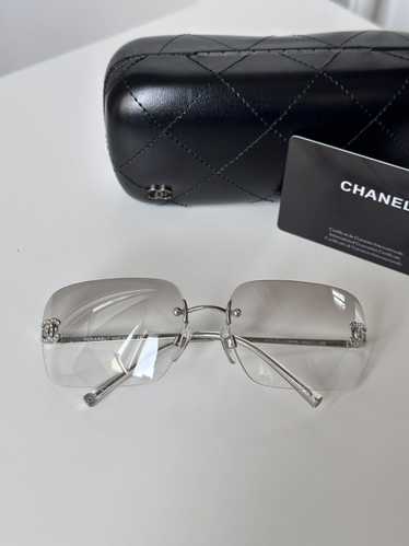 Chanel × Vintage Chanel Rhinestone Swarovski Sung… - image 1