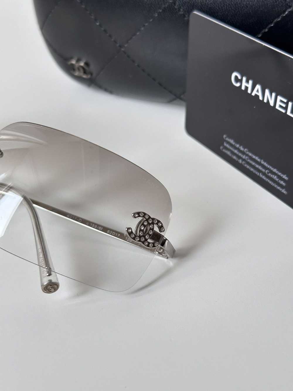 Chanel × Vintage Chanel Rhinestone Swarovski Sung… - image 5