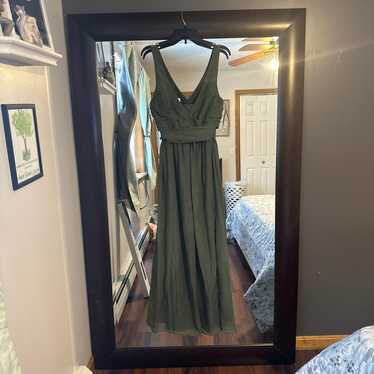 Birdy Grey Olive Bridesmaid Dress XXL - image 1