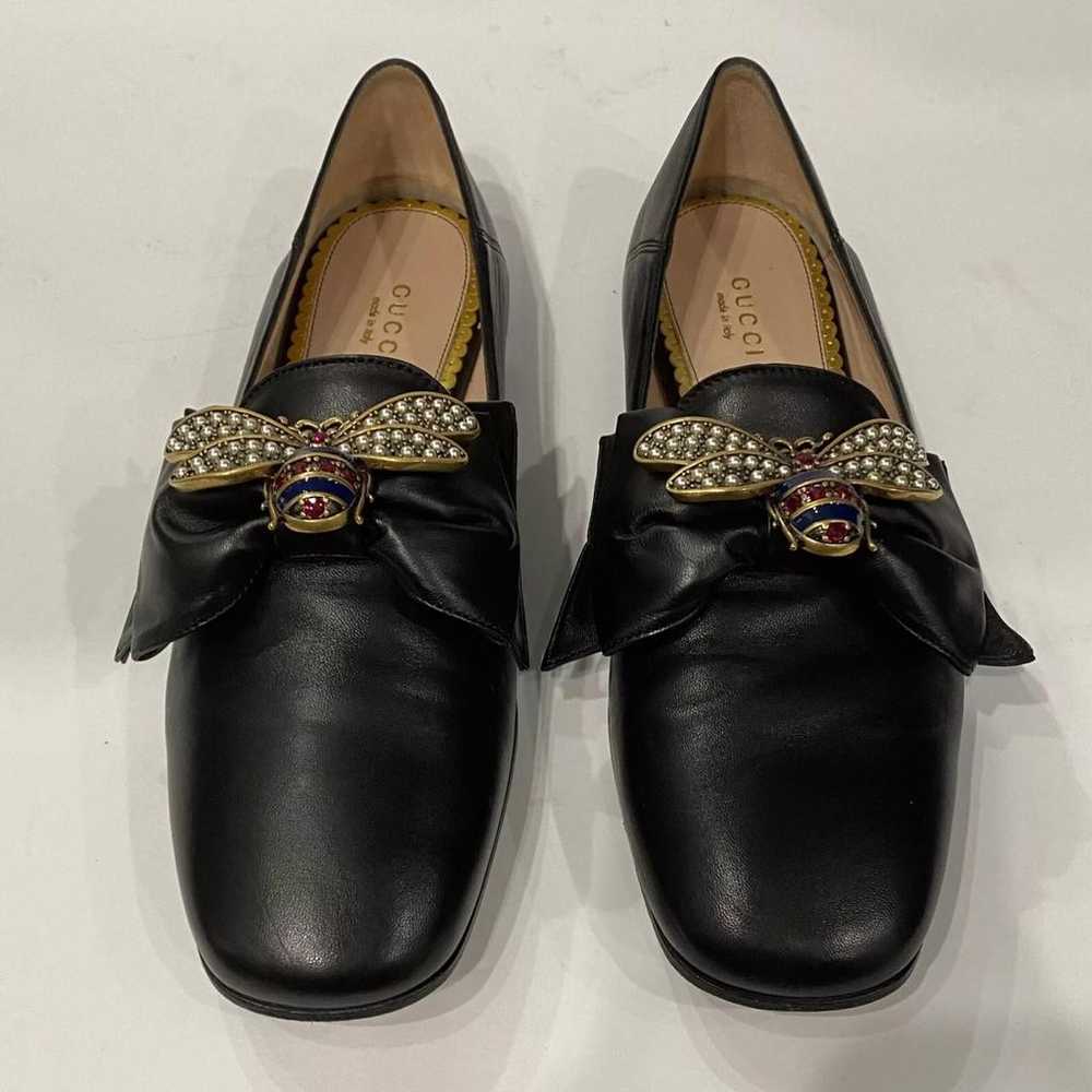 Gucci Leather flats - image 3