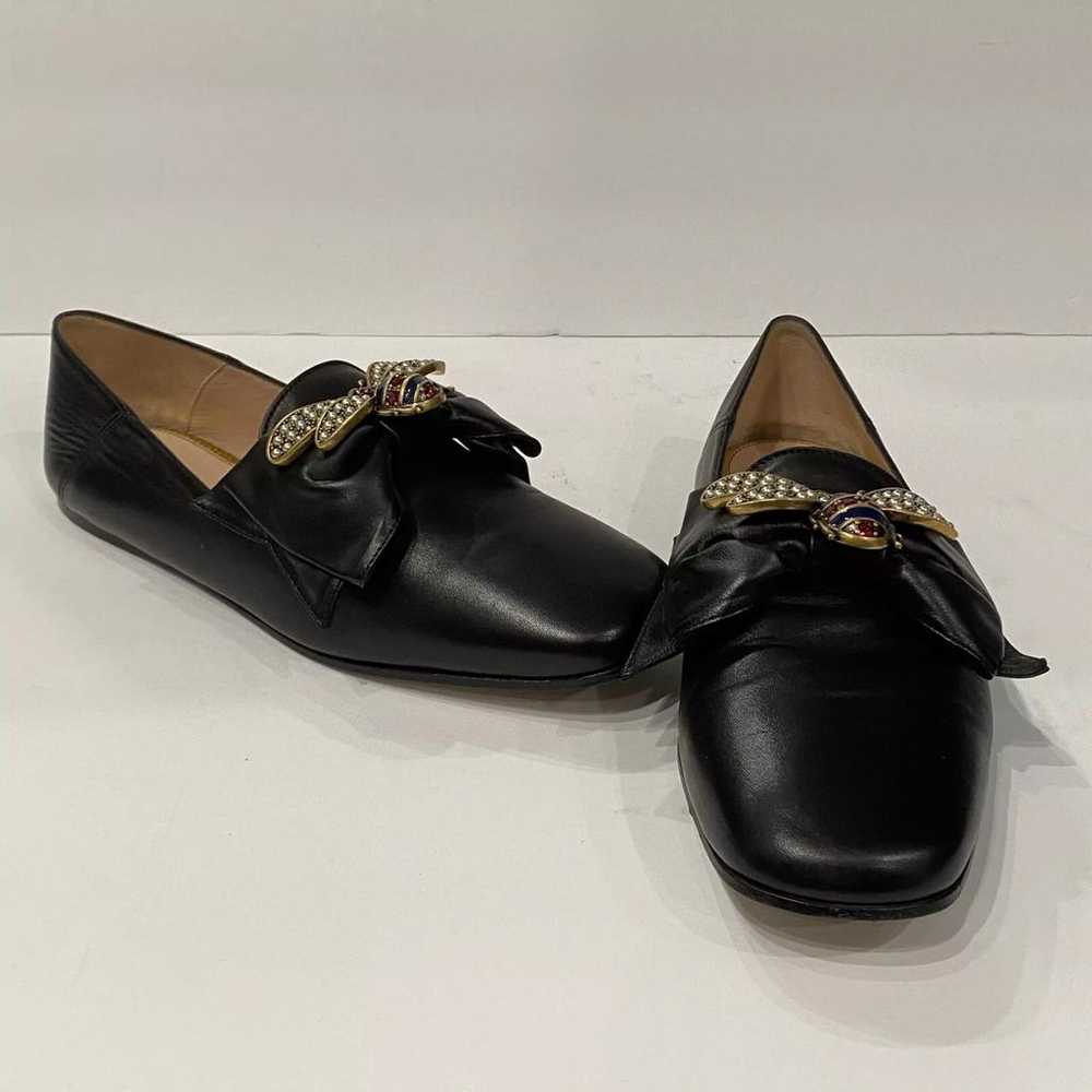 Gucci Leather flats - image 4