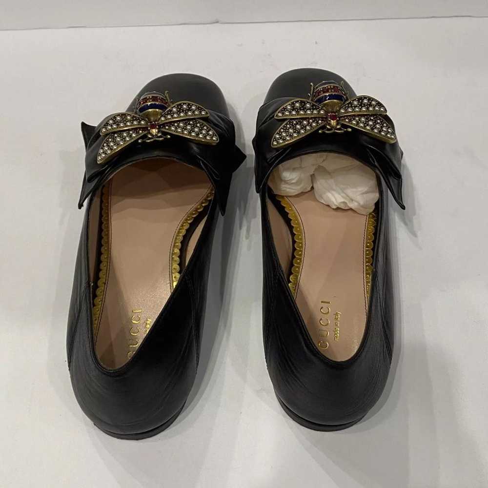 Gucci Leather flats - image 8