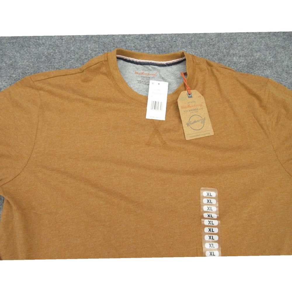 Weatherproof Brown Crew Neck Long Sleeve Tee Shir… - image 4