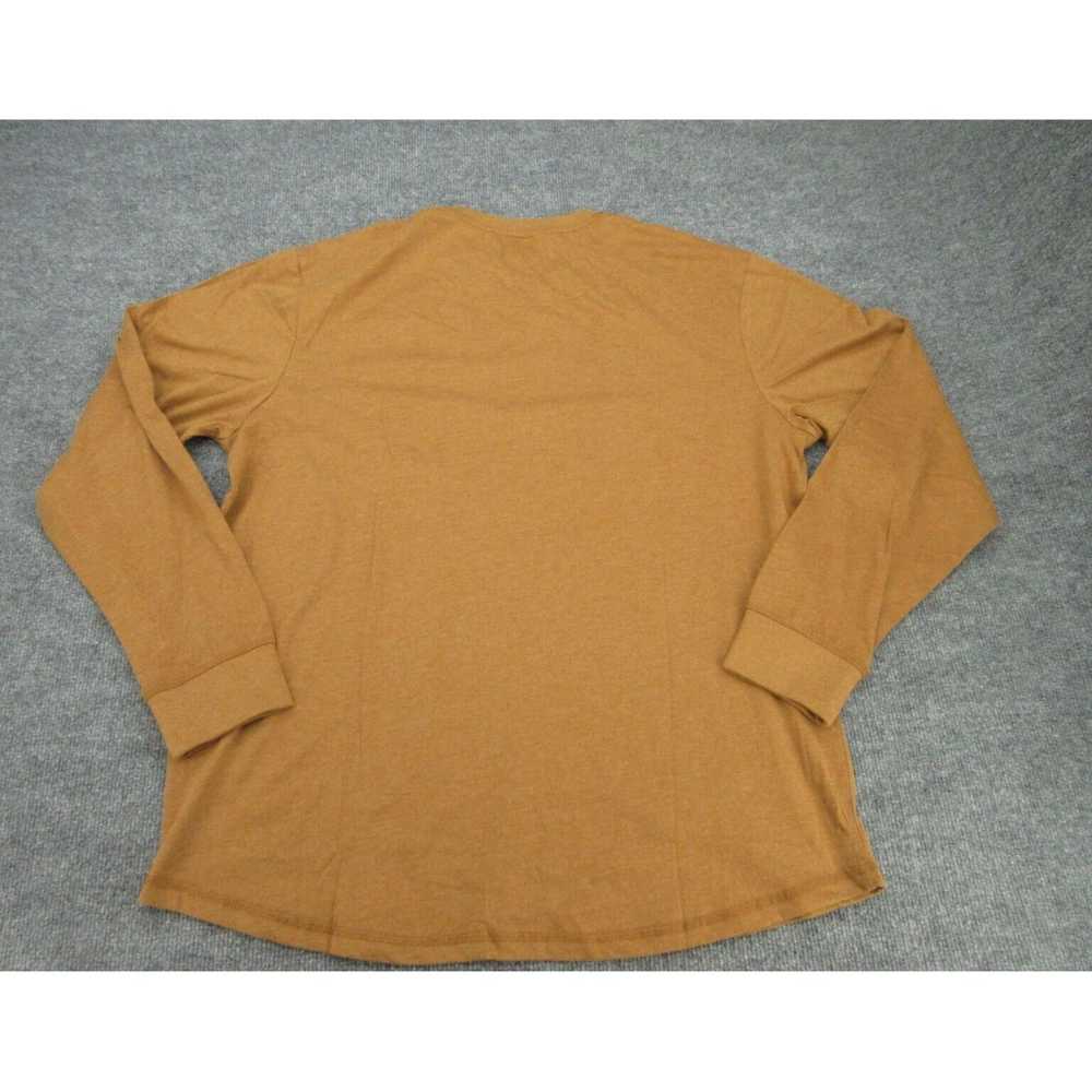 Weatherproof Brown Crew Neck Long Sleeve Tee Shir… - image 6