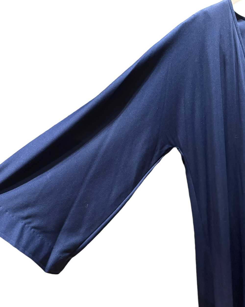 Royal Blue Halston 1970’s Signature Jersey Gown - image 4