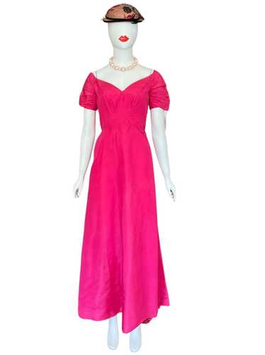 Fuchsia Prom Dress