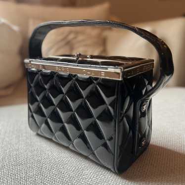 Chanel Vintage Patent Vanity Bag