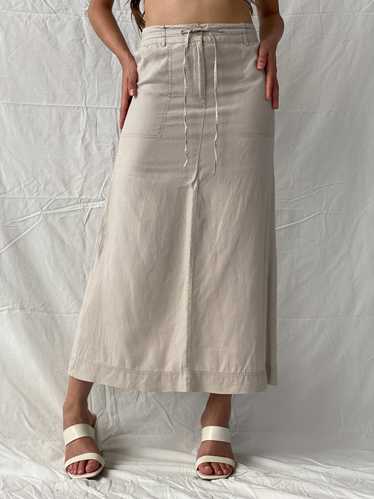 Y2K Next Maxi Linen Skirt - M - image 1