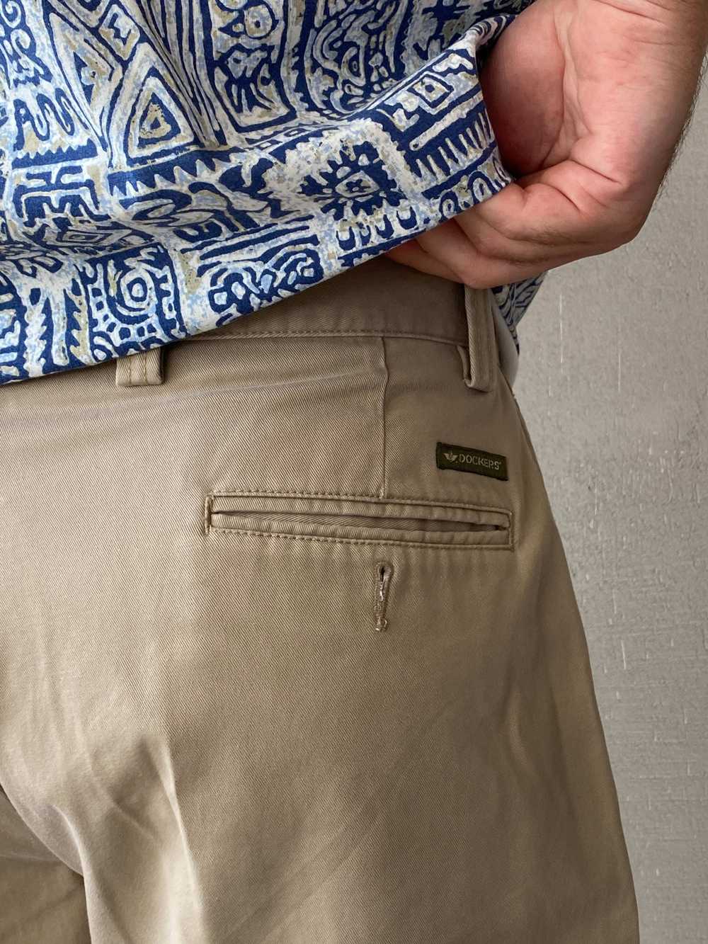 90s Dockers Khakis Cotton Men’s Shorts - image 4