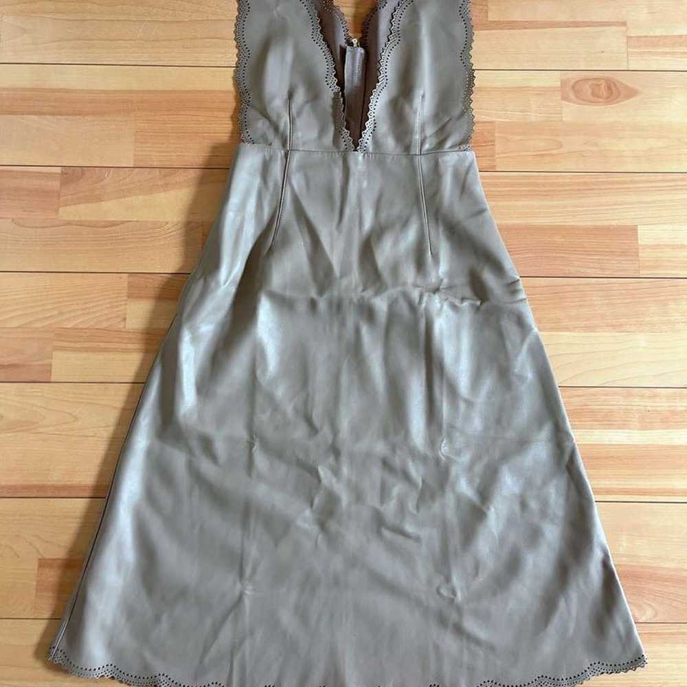 Selford fake leather one-piece dress GBEG size 36. - image 2