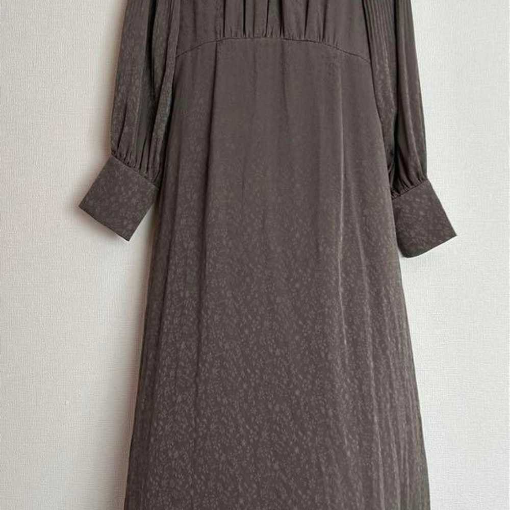 Long-sleeved long dress for wedding and reception. - image 1