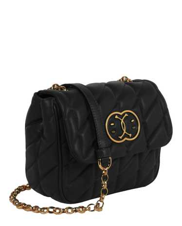 Moschino Womens Double Smiley® Quilted Crossbody … - image 1