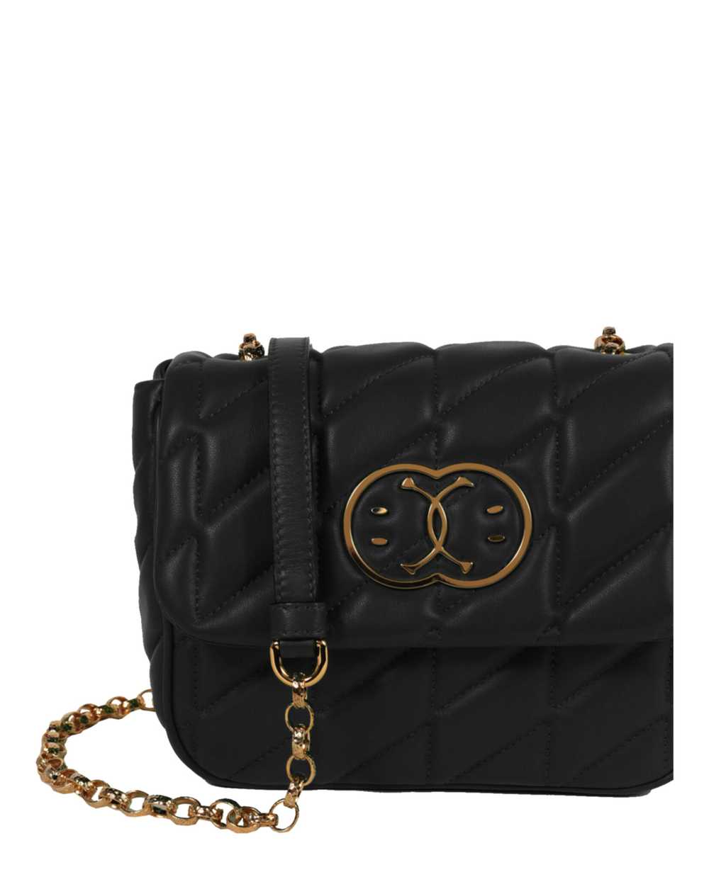 Moschino Womens Double Smiley® Quilted Crossbody … - image 2