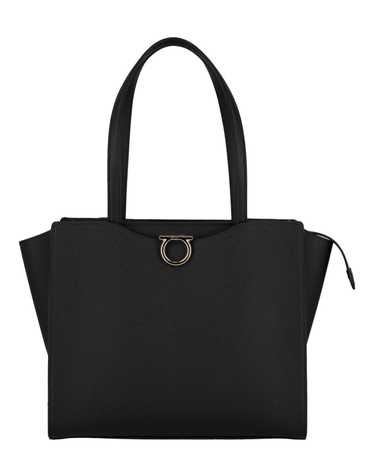 Ferragamo Womens Gemini Leather Shoulder Bag - image 1