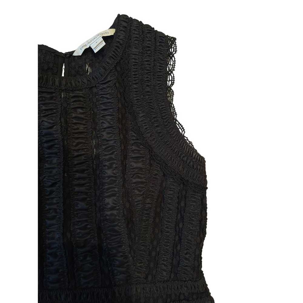 Diane Von Furstenburg - Black - Dolly Dress - Siz… - image 3