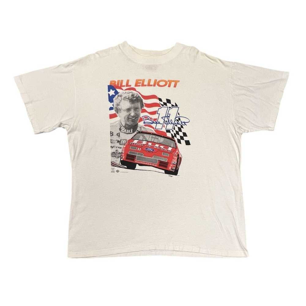 Made In Usa × NASCAR × Vintage Vintage 90s BILL E… - image 2