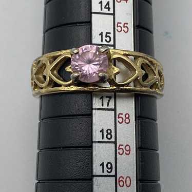 Vtg signed 18kt ge - Gem