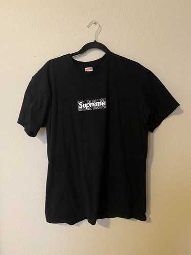 Supreme Supreme black bandana box logo