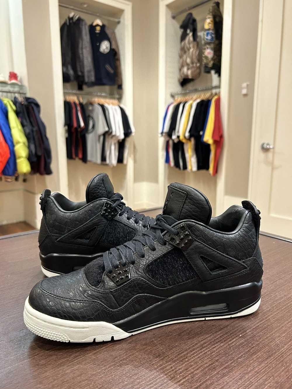 Jordan Brand Jordan 4 Retro Pony Hair Black - image 3