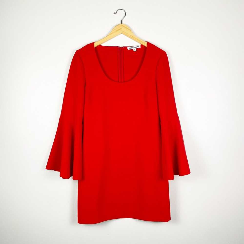 Elizabeth And James Philippa Dress in Red Size 6 - image 2