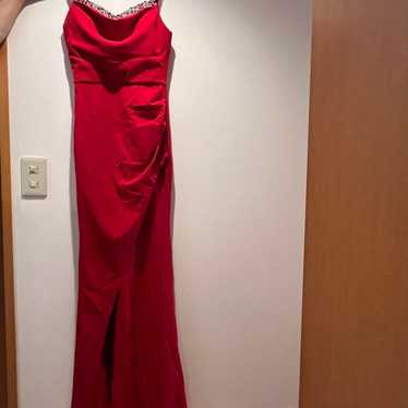 Red long dress - image 1