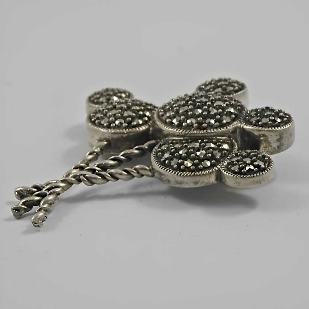 Judith Jack Sterling Silver and Marcasite Disney … - image 4