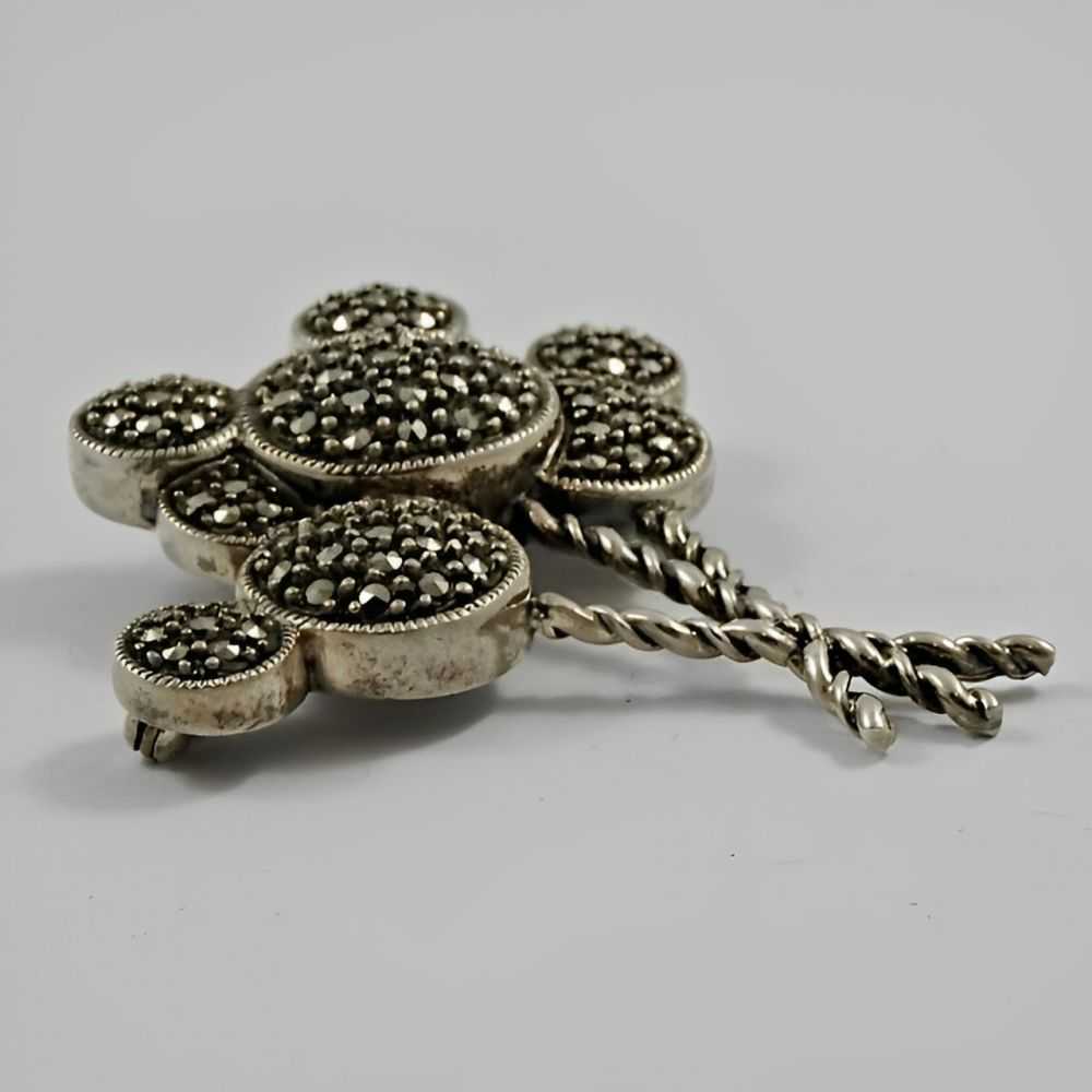 Judith Jack Sterling Silver and Marcasite Disney … - image 5